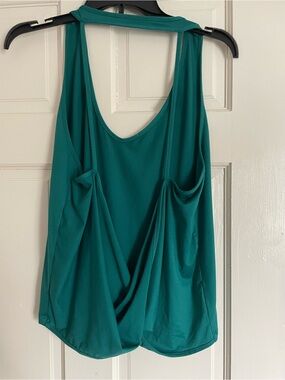 Born Primitive Emerald Green Open Back Tank top